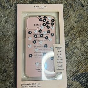 Kate Spade IPhone Clear Case- White and Black 🤍🖤